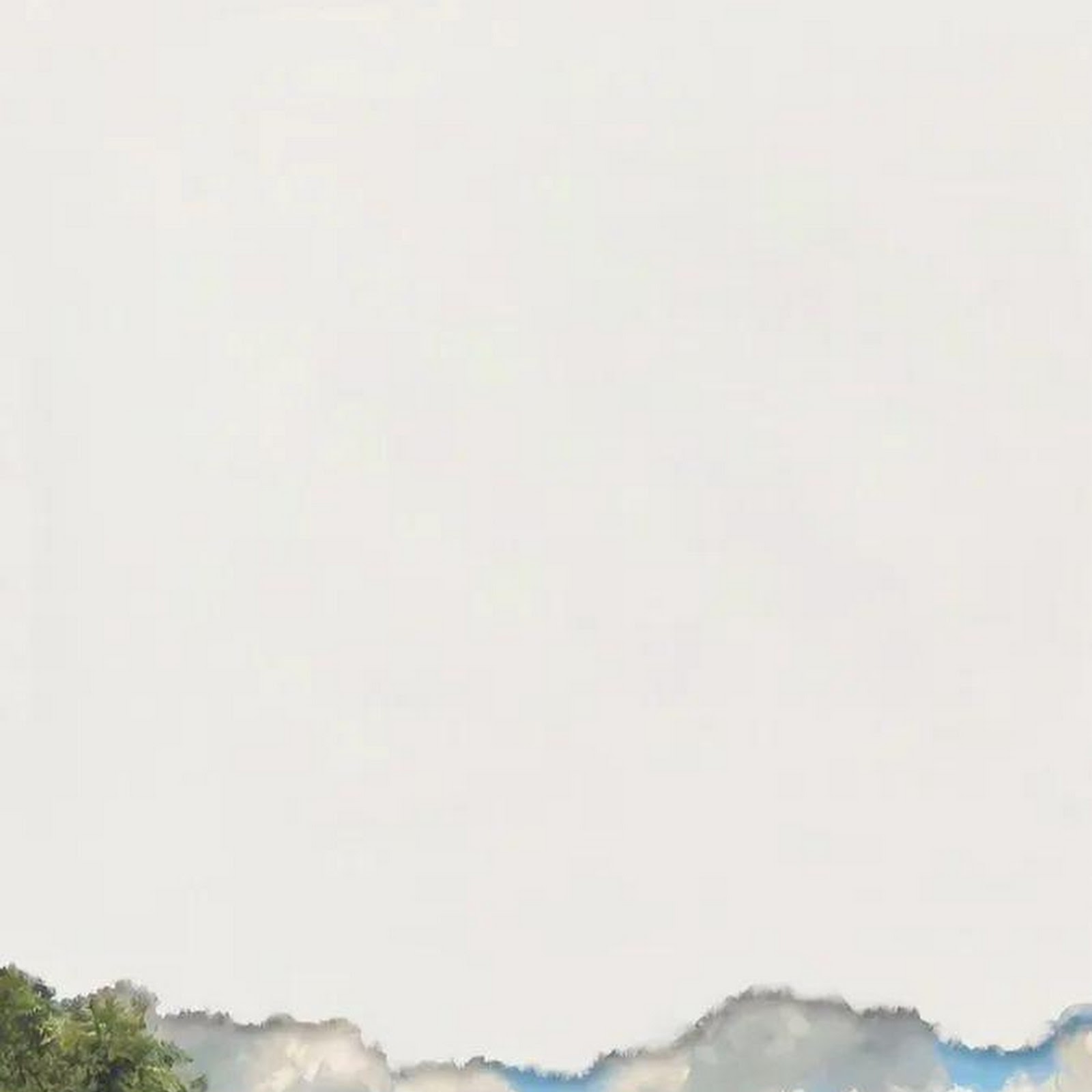 Download Torn Paper Landscape Painting iPhone