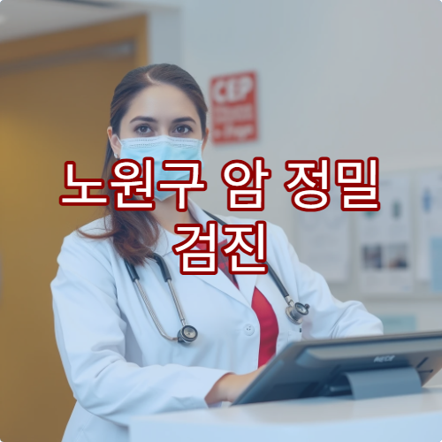 노원구 암 정밀 검진 병원 예약 방법 주말 이용 가능