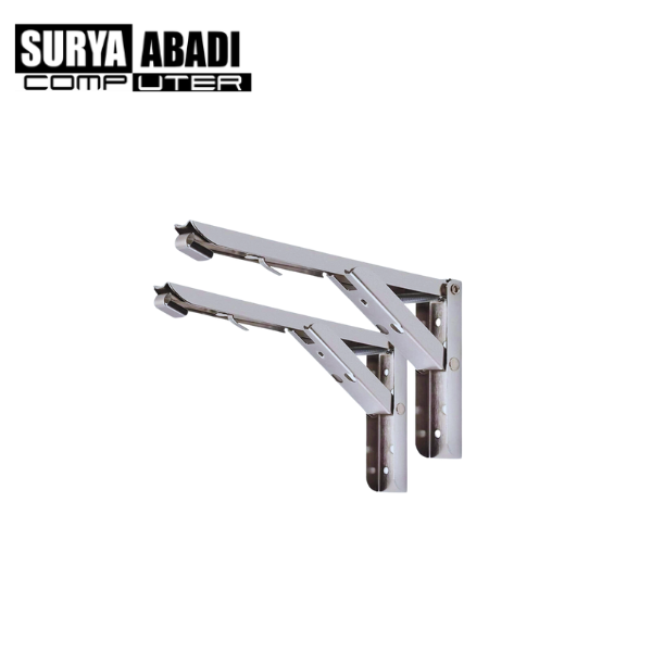 Bracket Siku Meja Lipat Dinding 8 Inch