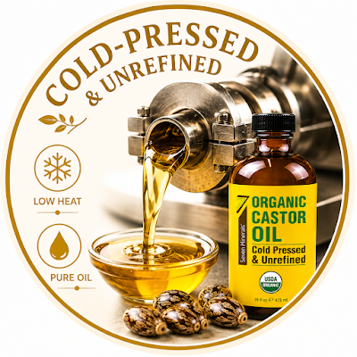 Cold Pressed · Unrefined · Fully Intact