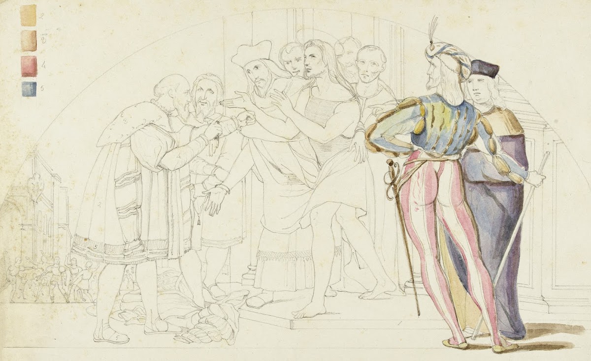 Etude daprès une fresque italienne