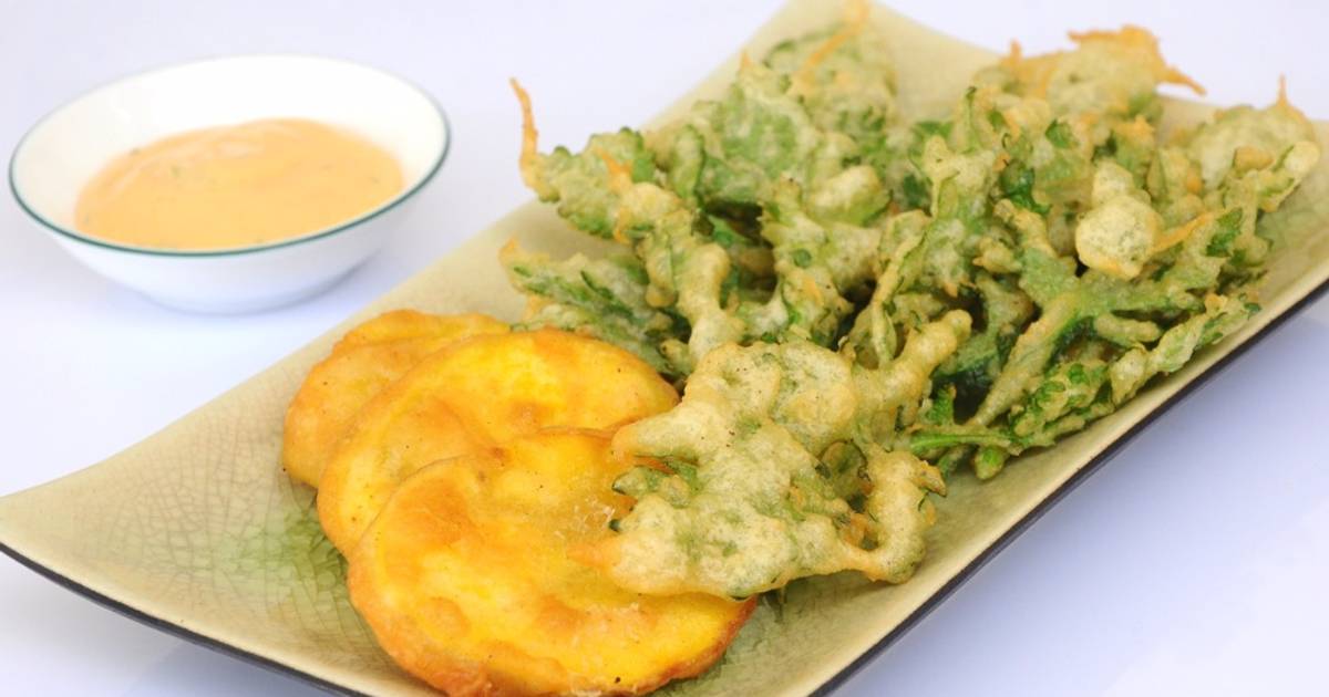 Tempura - rau củ chiên giòn
