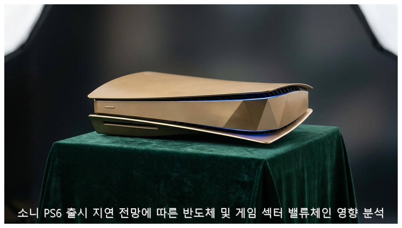 소니 PS6 출시 지연 전망에 따른 반도체 및 게임 섹터 밸류체인 영향 분석 핵심 안내 및 분석 인포그래픽 (3)