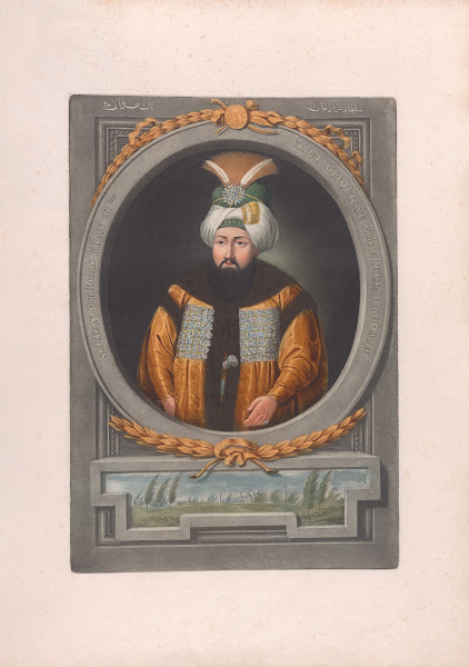 A series of portraits of the emperors of Turkey Pl30 1815