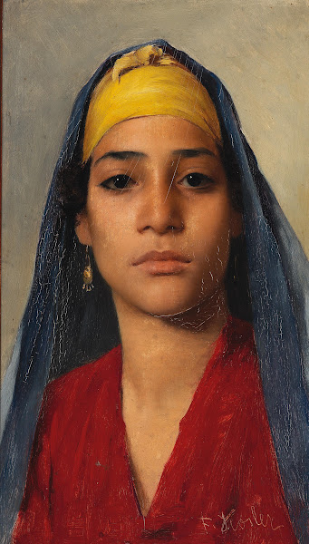 Portrait of a Young Egyptian Woman