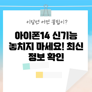 아이폰14 정보, 아이폰 기능, 아이폰 리뷰, 최신 스마트폰, 애플 제품