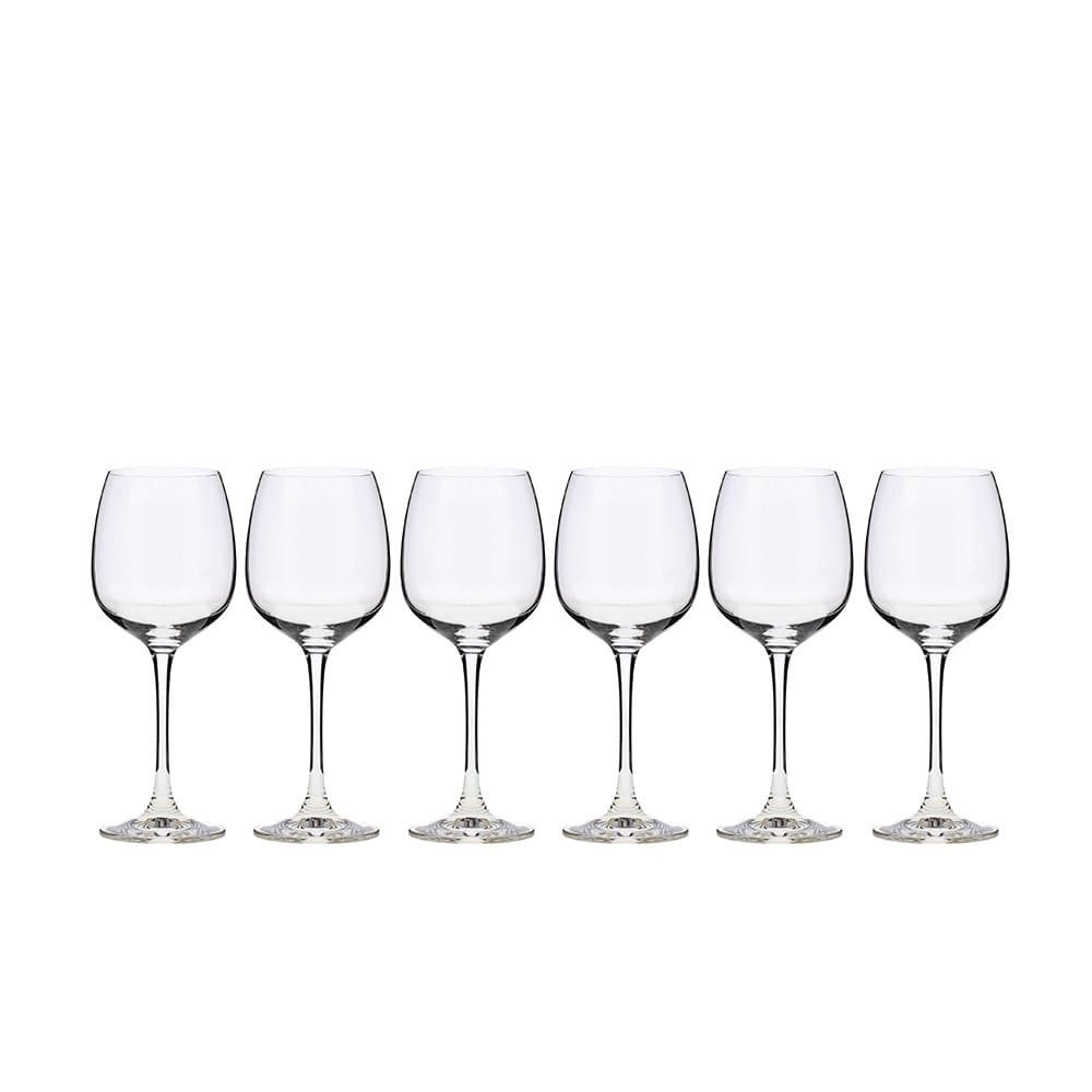 Set de copas para vino blanco de cristal Bohemia Crystal™ Emma, 6 piezas