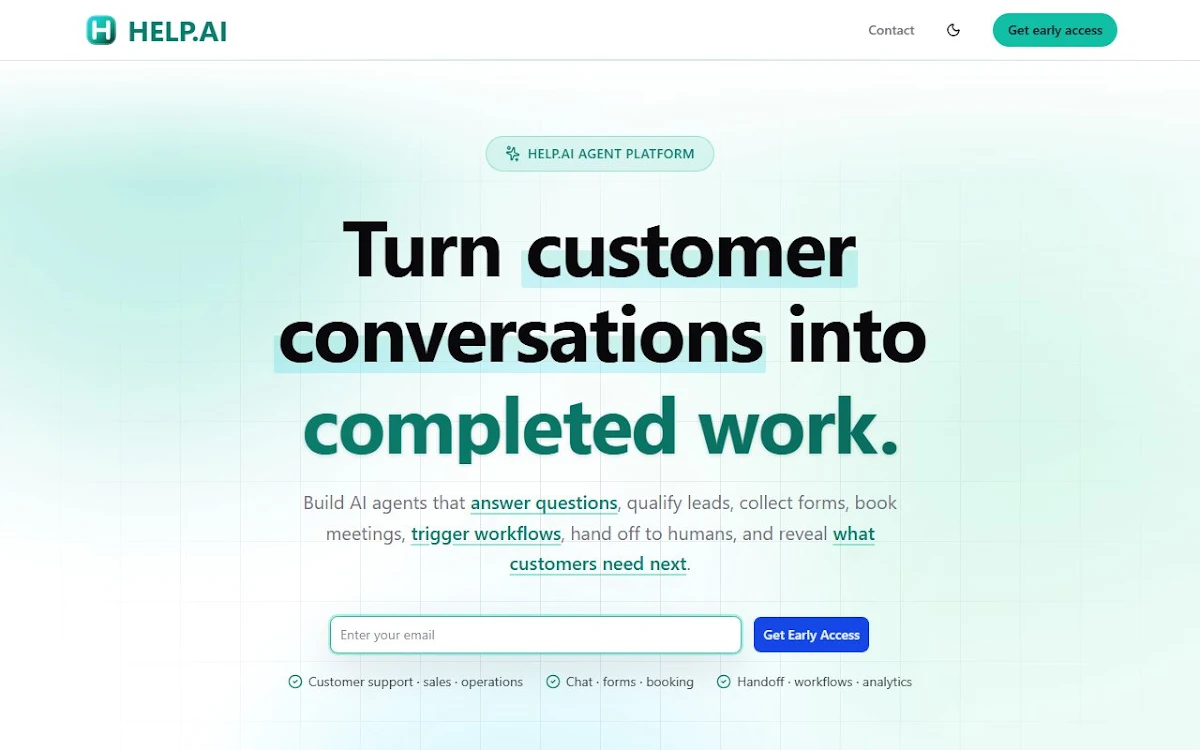Captura de Help.AI