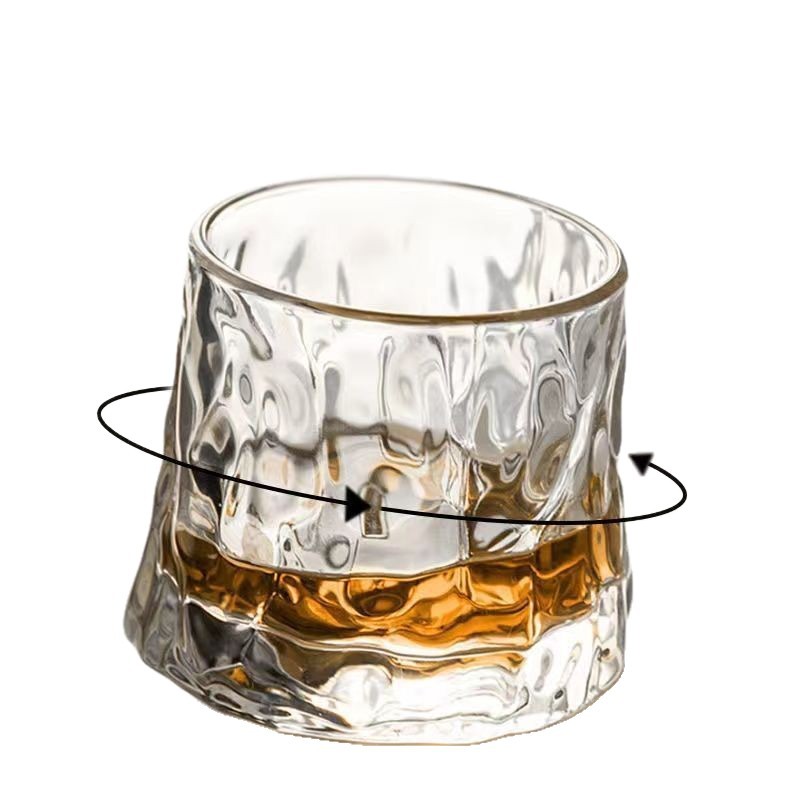 Whiskeyglas aus Glas, 180 ml