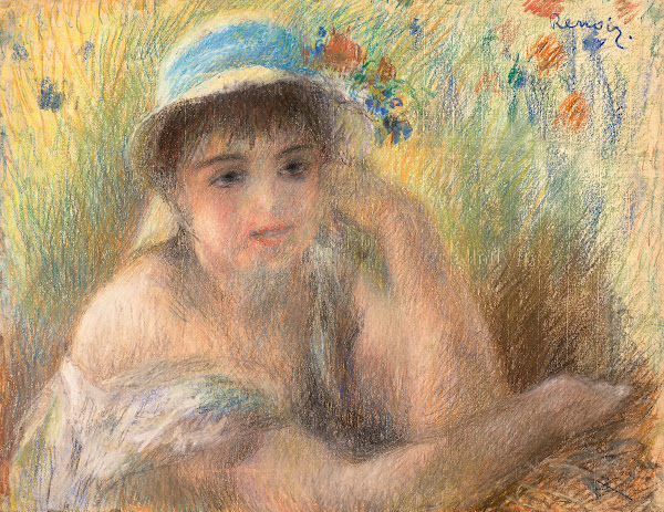 Jeune fille LEté circa 1880