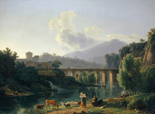 Roman Landscape with Viaduct 1788