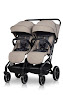 Stroller for twins Easy-Go Echo 2024 beige