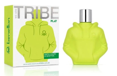 TRIBE PLAY HOMBRE 90ML EDT BENETTON NUEVO
