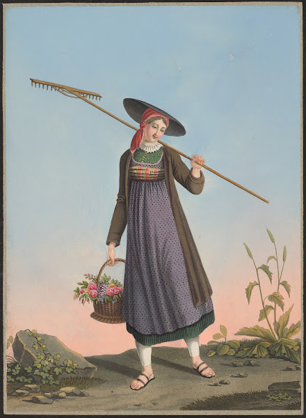 Barbe Pellegrini De Vallegio au Canton du Tessin 1825 1830