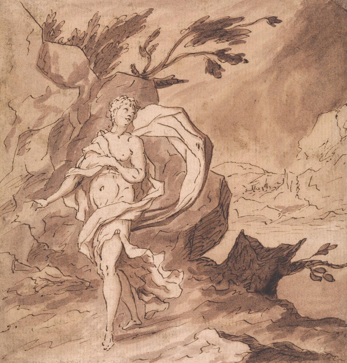 Anna lamenting the absence of Tobias 1723