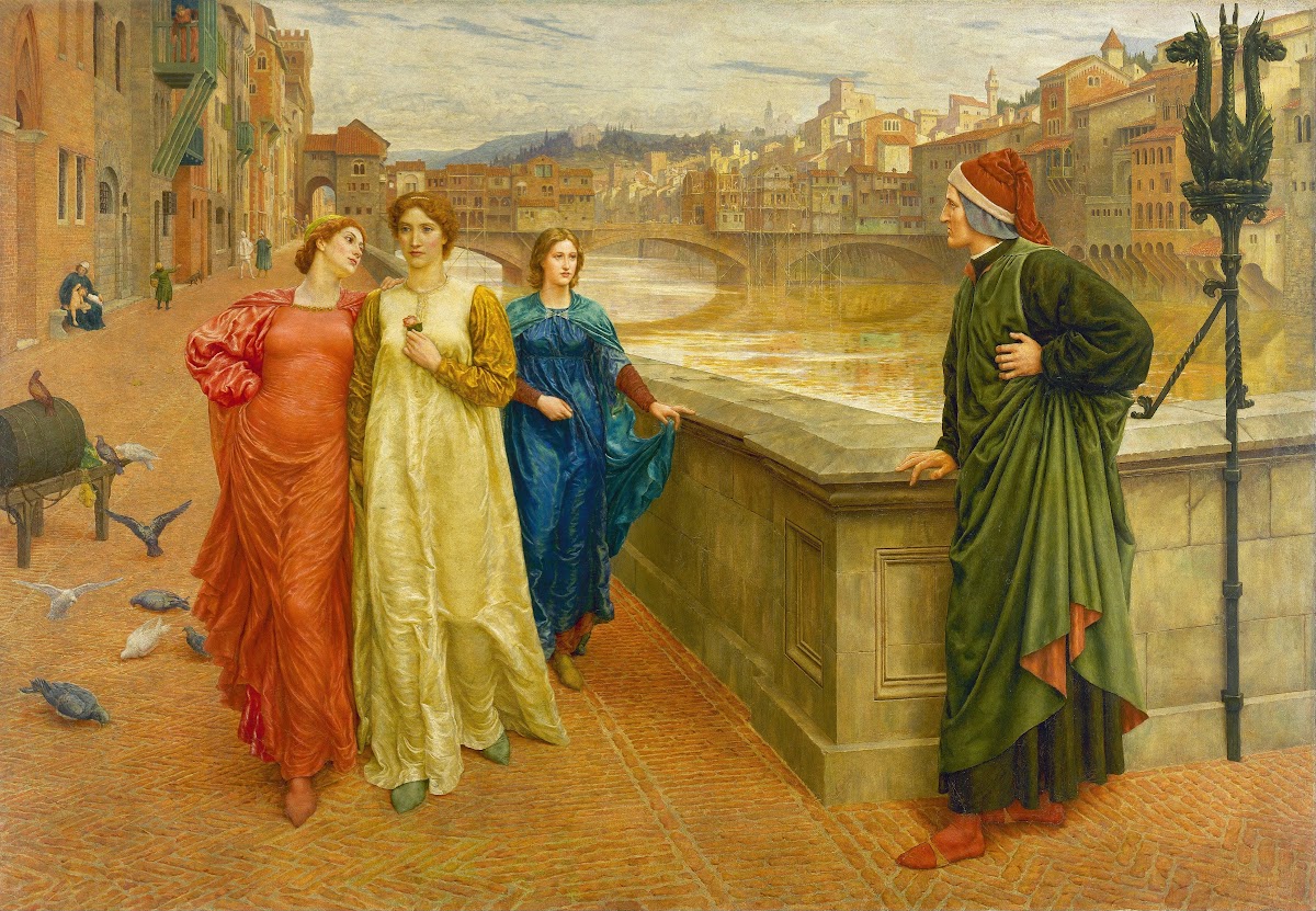 Dante and Beatrice 1883