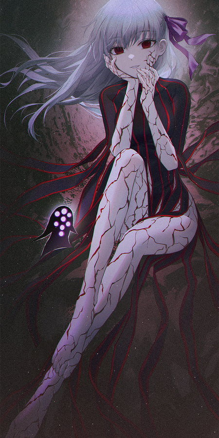 Sakura, Matou, Anime, Dark, Fantasy iPhone Phone Wallpaper