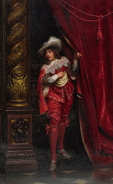 A Cavalier In Red