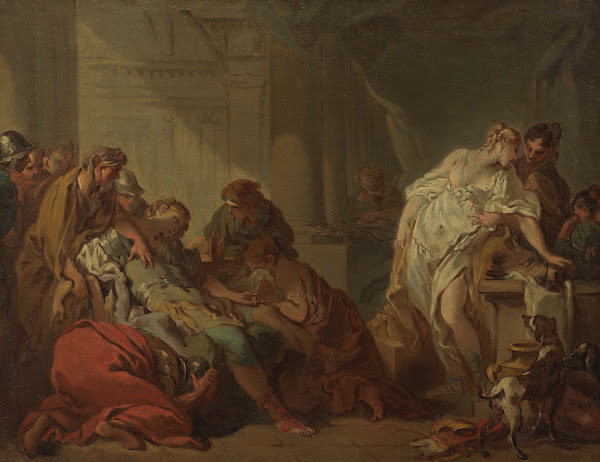 Death of Meleager circa 1727