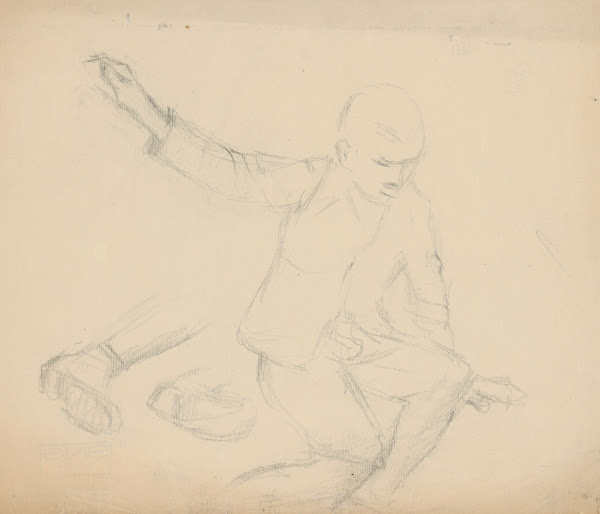 Study of a Boy in Movement
