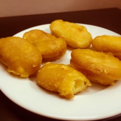 Bánh nên dùng ngay sẽ rất là ngon.