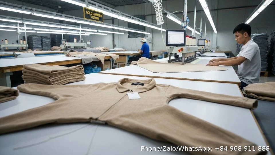 Semir Jacket - Gold Garment Vietnam