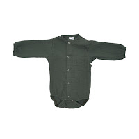 Боді Twins Muslin довгий рукав 62р зелений