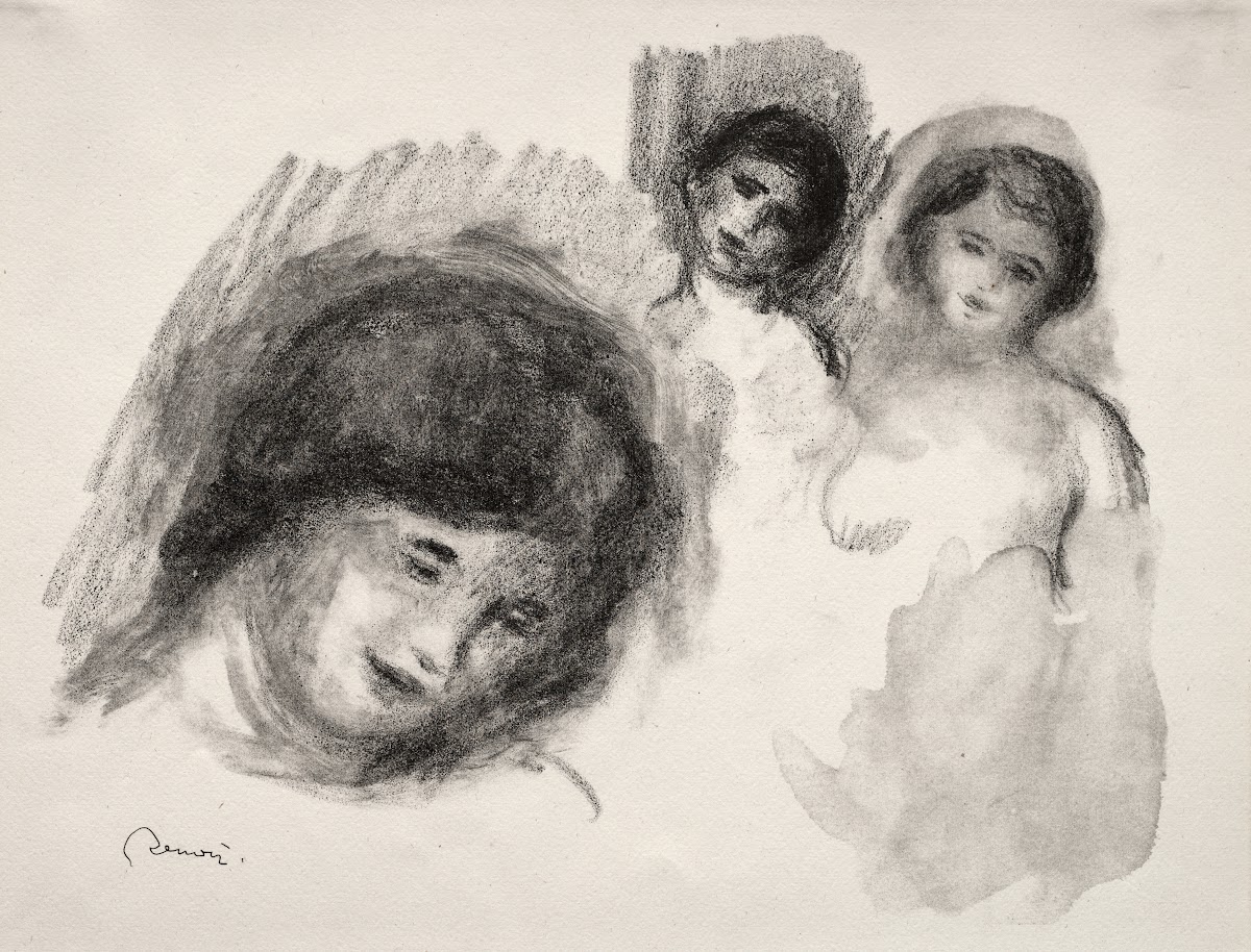 Stone with Three Sketches 1904