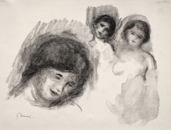 Stone with Three Sketches 1904
