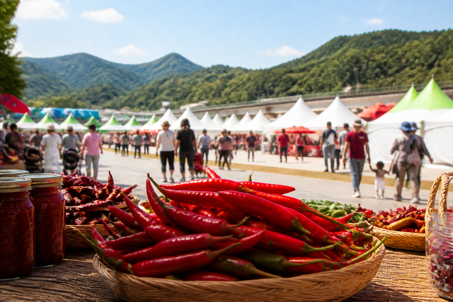 괴산빨간맛페스티벌 방문 전 확인할 점