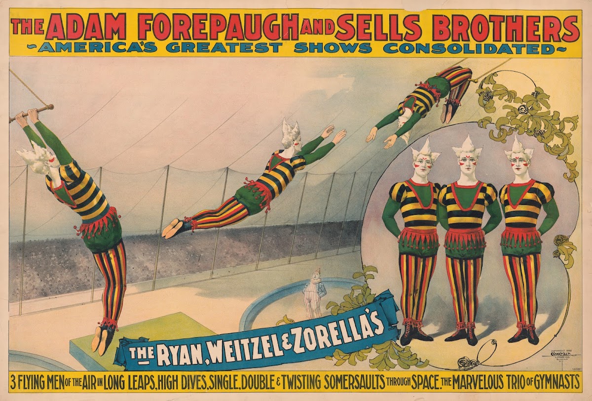 The Adam Forepaugh and Sells Brothers Americas greatest shows consolidatedthe Ry