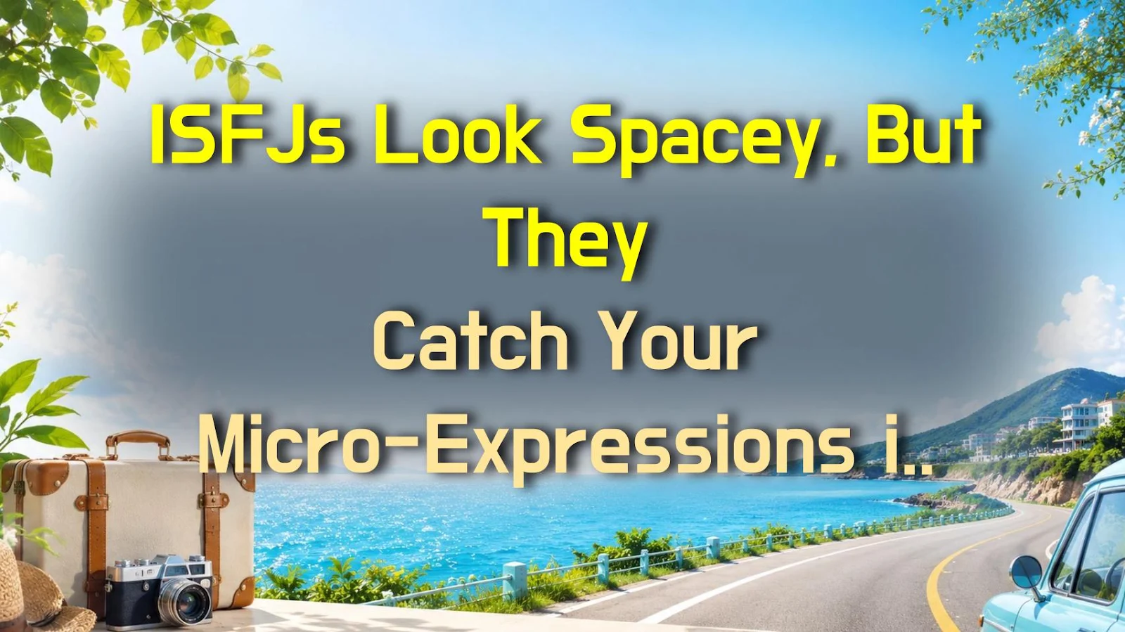 ISFJs Look Spacey, But They Catch Your Micro-Expressions in 0.1 Seconds