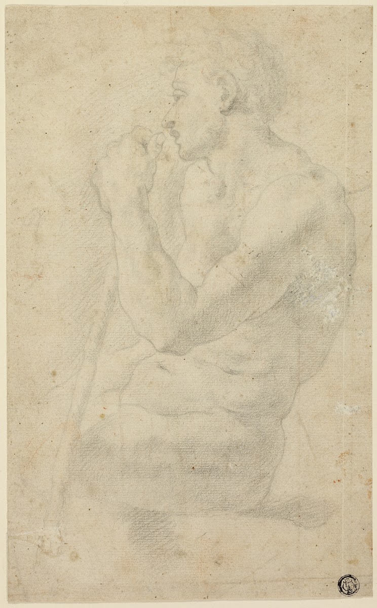 Academic Male Nude C 1570