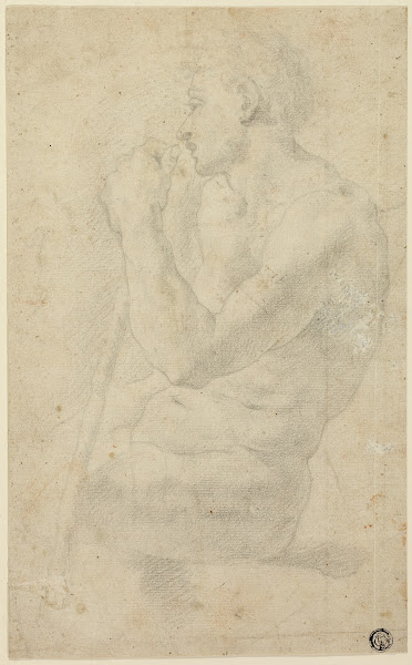 Academic Male Nude C 1570