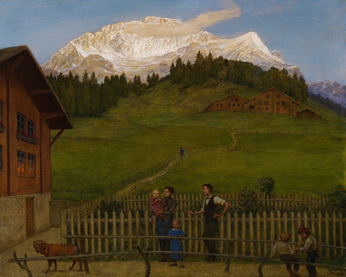 Abend in der Schweiz II 1916