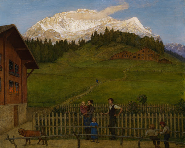Abend in der Schweiz II 1916
