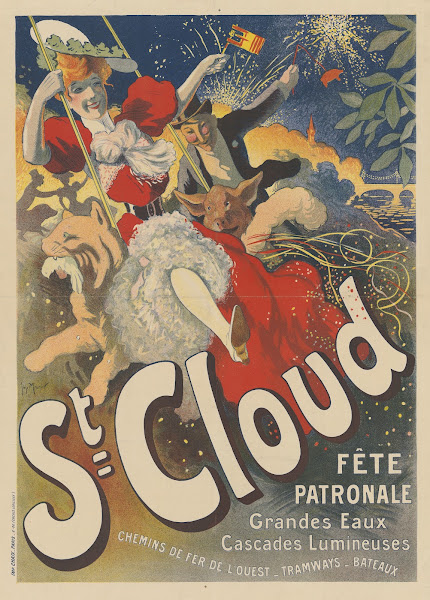 St Cloud Fête patronale Grandes eaux 1906