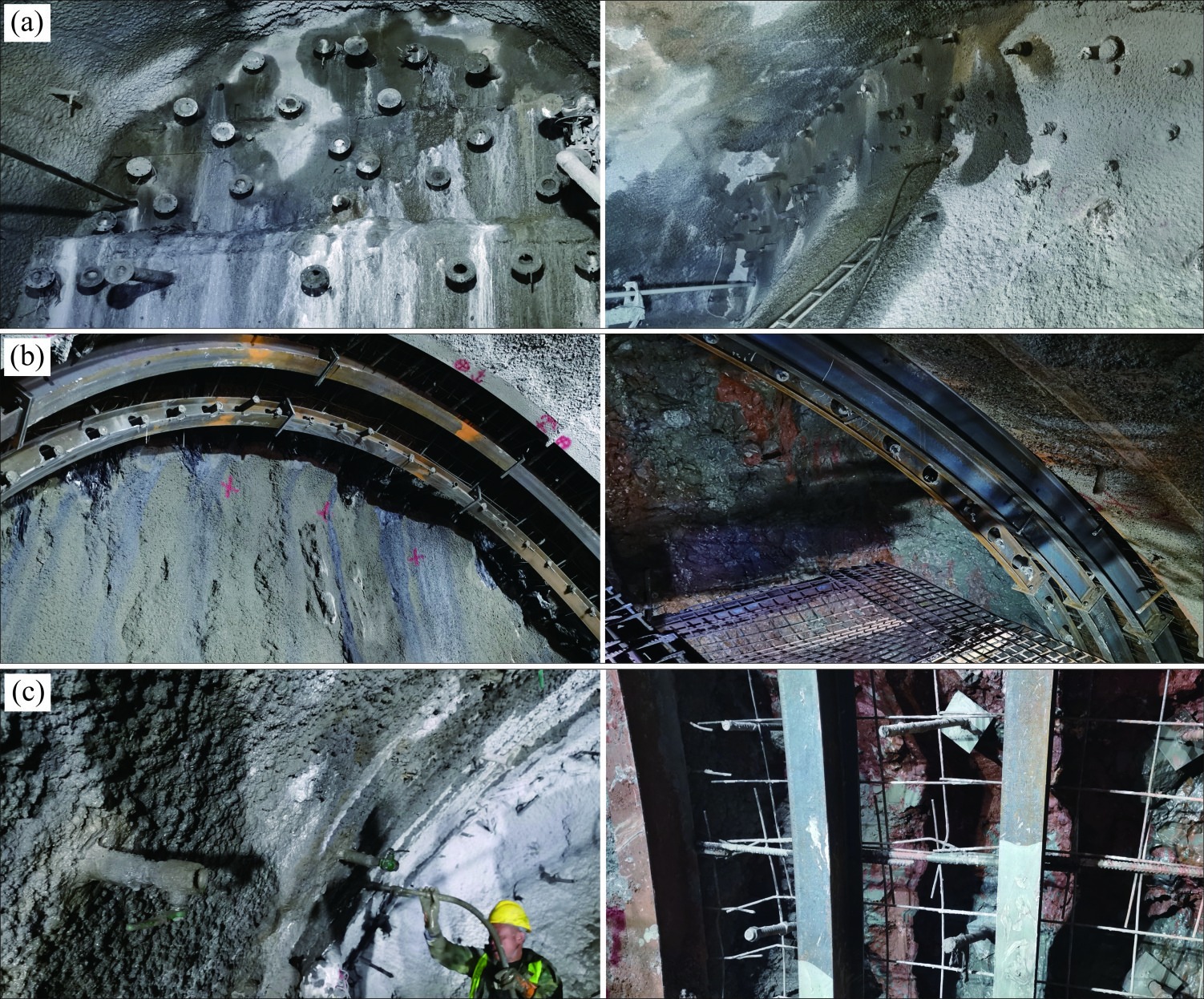 Ground reaction curves for strain-softening rock masses with ground reinforcement based on unified strength criterion