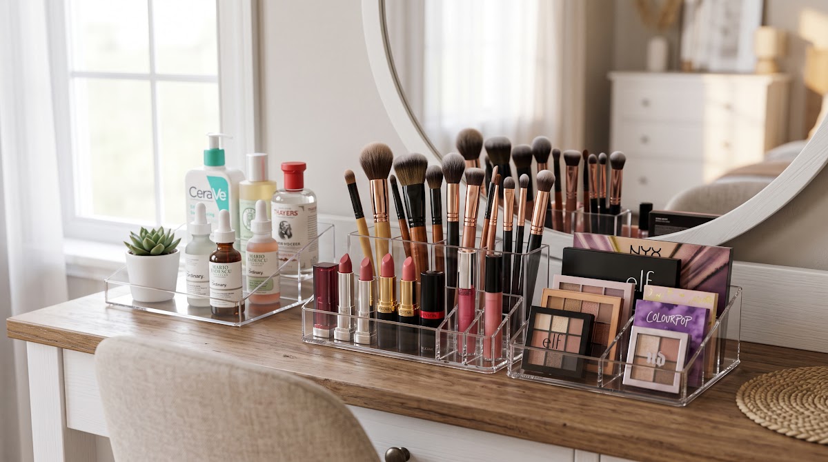 Best Makeup Organizers for Vanity Tables (2026) - BEST BUDGET — IN CONTEXT