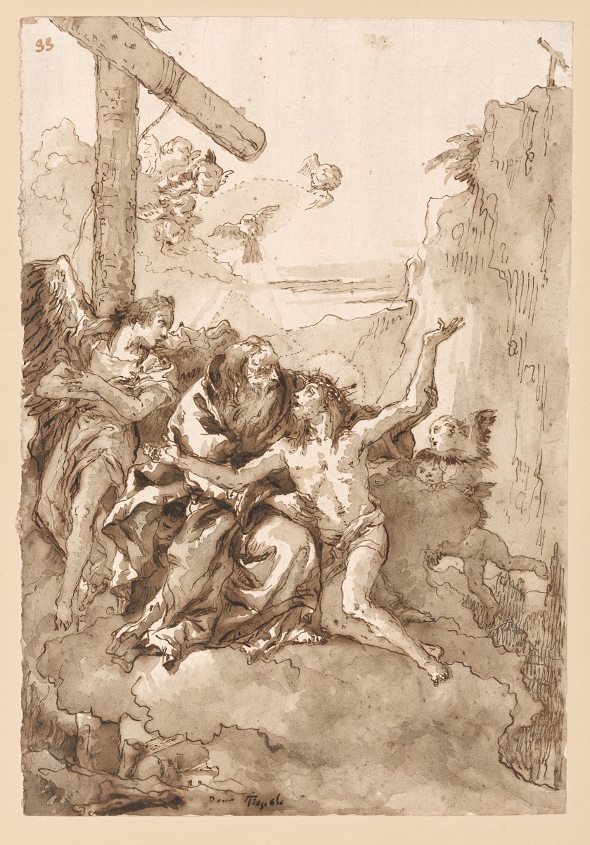 The Trinity in theClouds ca1785