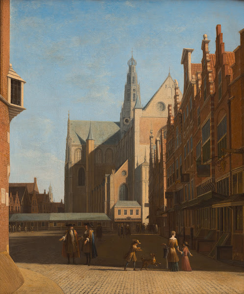 View Of The Grote Kerk In Haarlem 1695
