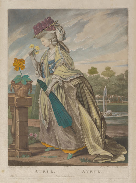 April from The Twelve Months c 1781