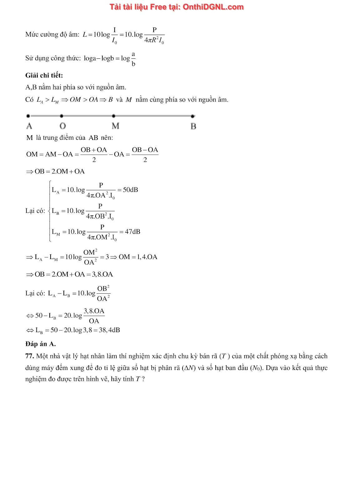 300 bài tập môn Vật Lý - Ôn thi ĐGNL ĐHQG TPHCM Phần 7