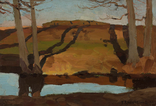 Landscape  stream 1900