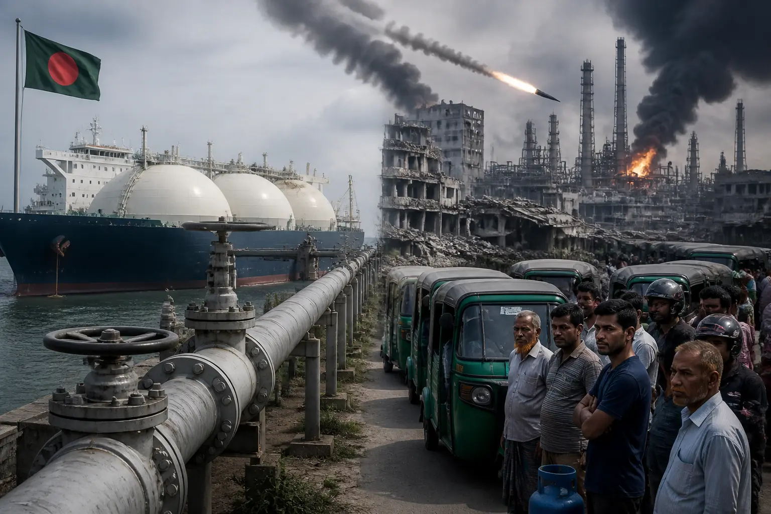 Editorial image for Bangladesh faces severe energy crisis due to Iran war and gas import reliance
