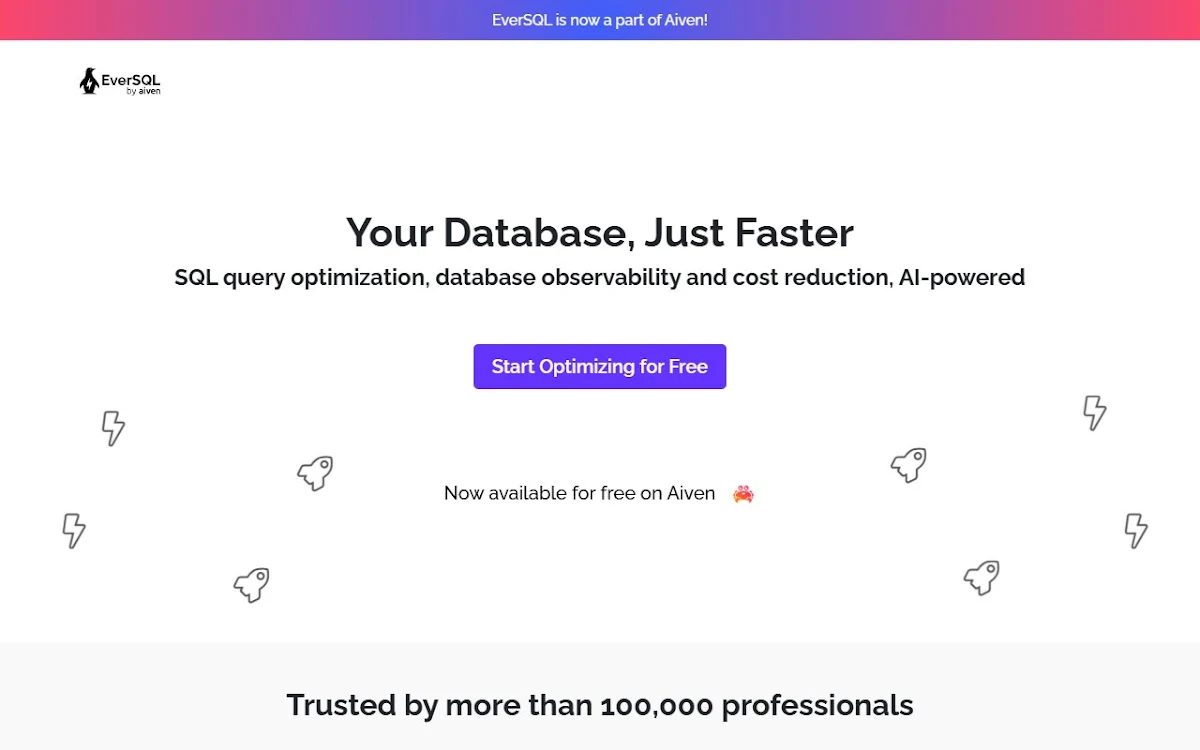 Captura de EverSQL