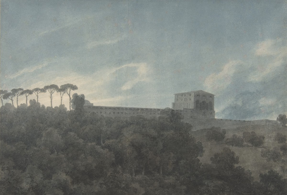 View of the Villa Lante on the Janiculum in Rome 178283