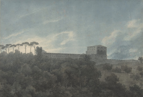 View of the Villa Lante on the Janiculum in Rome 178283