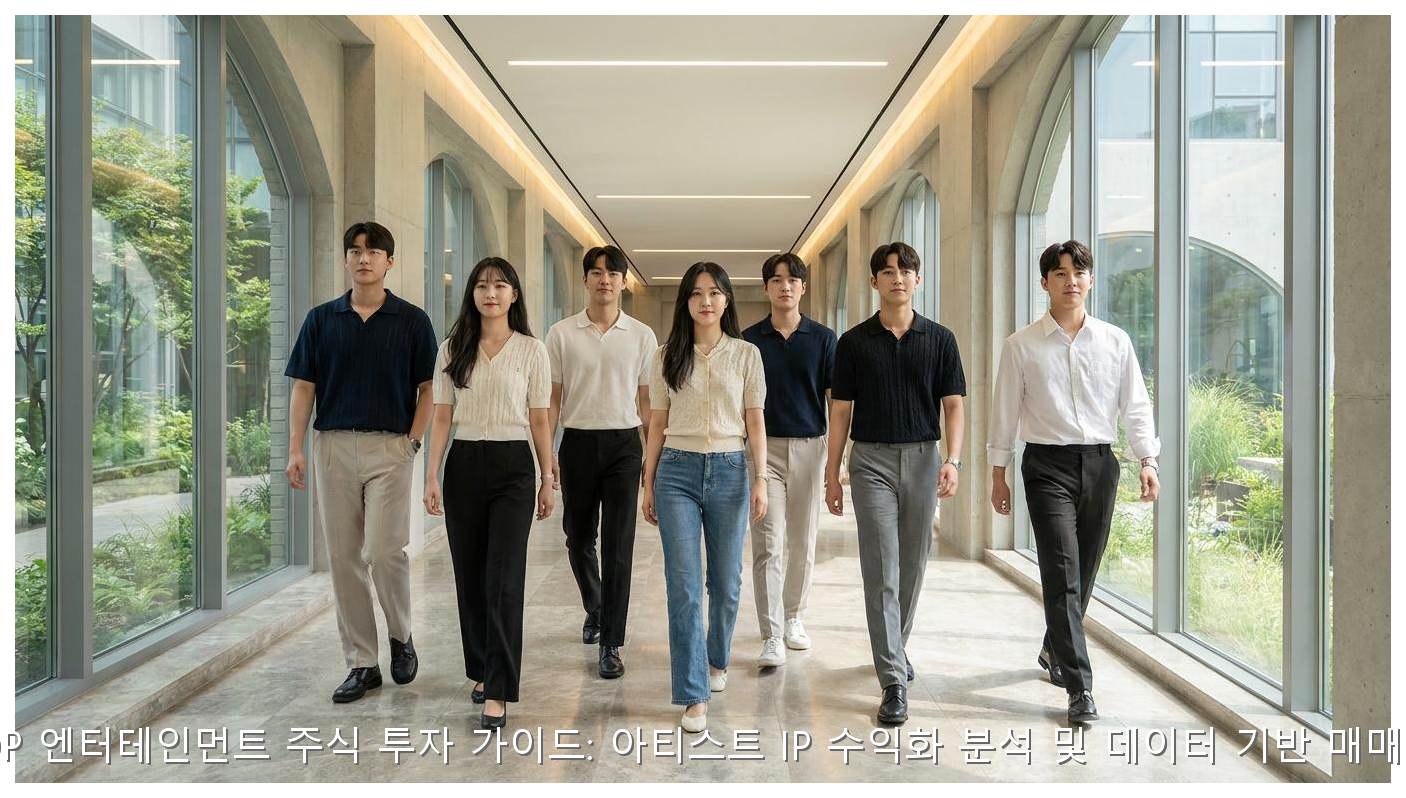K-POP 엔터테인먼트 주식 투자 가이드: 아티스트 IP 수익화 분석 및 데이터 기반 매매 전략 핵심 안내 및 분석 인포그래픽 (6)