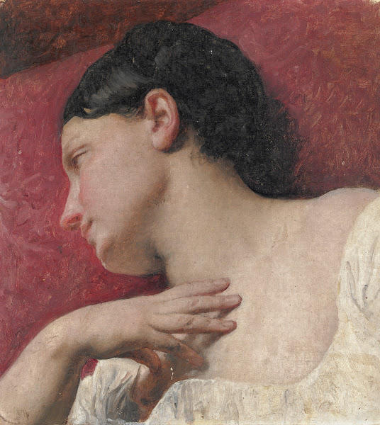 Womans Head Study